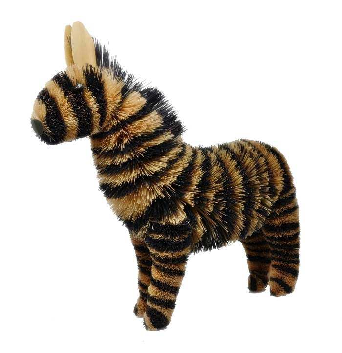 Brushart Bristle Brush Animal Zebra 12